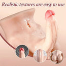 7.1in Realistic Soft TPE Male Sex Doll Torso For Female Masturbation