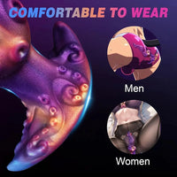 7.1in Tentacle Fantasy Odd Knot Soft Dildo Adult Sex Toy For Women
