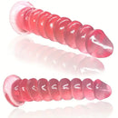 7.1in Unisex Soft Flexible TPE Dildo For Hands Free Sex Play