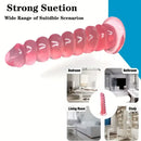 7.1in Unisex Soft Flexible TPE Dildo For Hands Free Sex Play