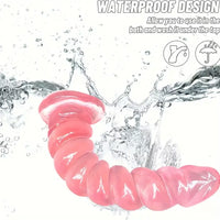 7.1in Unisex Soft Flexible TPE Dildo For Hands Free Sex Play