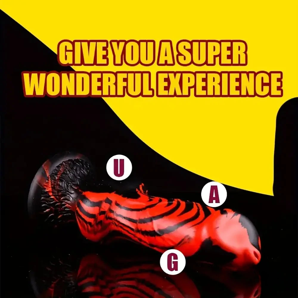 7.24in 7.51in 9.84in 10.62in 12.99in Animal Dog Cock Silicone Soft Dildo