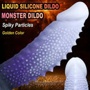 7.24in 8.38in 9.96in 11.14in Monster Spiked Fantasy Meat Thorn Dildo