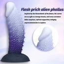 7.24in 8.38in 9.96in 11.14in Monster Spiked Fantasy Meat Thorn Dildo