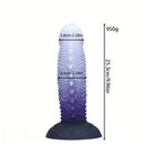 7.24in 8.38in 9.96in 11.14in Monster Spiked Fantasy Meat Thorn Dildo
