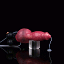 7.24in 9.21in Ejaculating Inflatable Dog Knot Silicone Soft Penis Dildo