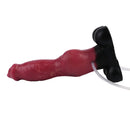 7.24in 9.21in Ejaculating Inflatable Dog Knot Silicone Soft Penis Dildo