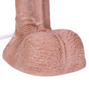 7.24in Double Density Silicone Soft Ejaculating Realistic Simulation Dildo