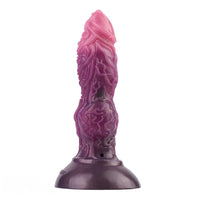 7.24in Fantasy Dog Knot Squeezing Inflatable Alien Penis Dildo For Clit