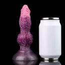 7.24in Fantasy Dog Knot Squeezing Inflatable Alien Penis Dildo For Clit