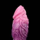 7.24in Fantasy Dog Knot Squeezing Inflatable Alien Penis Dildo For Clit