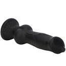 7.28in 7.48in 9.64in 10.62in 13in Big Black Silicone Dog Cock Dildo