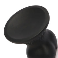 7.28in 7.48in 9.64in 10.62in 13in Big Black Silicone Dog Cock Dildo