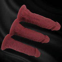 7.28in 8.07in 9.44in Big Thick Soft Silicone Dildo For Orgasm Sex Toy