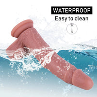 7.28in 8.66in Realistic Handsome Looking Good Feeling Dildo