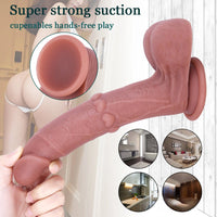 7.28in 8.66in Realistic Handsome Looking Good Feeling Dildo