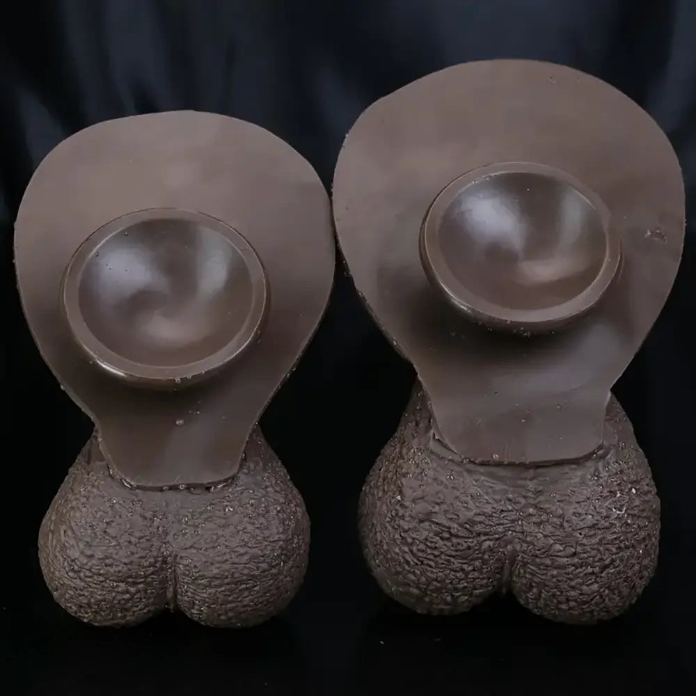 7.28in 8.85in Ebony Dildo Silicone Soft Dildo Female Adult Sex Toy