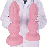 7.28in 9.05in 10.63in 11.81in 13.38in Fantasy Silicone Soft Anal Plug Dildo