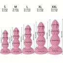 7.28in 9.05in 10.63in 11.81in 13.38in Fantasy Silicone Soft Anal Plug Dildo