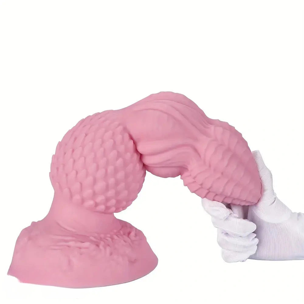 7.28in 9.05in 10.63in 11.81in 13.38in Fantasy Silicone Soft Anal Plug Dildo