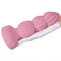 7.28in 9.05in 10.63in 11.81in 13.38in Fantasy Silicone Soft Anal Plug Dildo