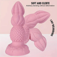 7.28in 9.05in 10.63in 11.81in 13.38in Fantasy Silicone Soft Anal Plug Dildo