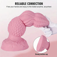 7.28in 9.05in 10.63in 11.81in 13.38in Fantasy Silicone Soft Anal Plug Dildo