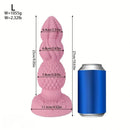7.28in 9.05in 10.63in 11.81in 13.38in Fantasy Silicone Soft Anal Plug Dildo