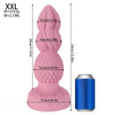 7.28in 9.05in 10.63in 11.81in 13.38in Fantasy Silicone Soft Anal Plug Dildo