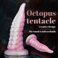 7.28in 9.05in Fantasy Animal Octopus Tentacle Anal Hands-Free Dildo