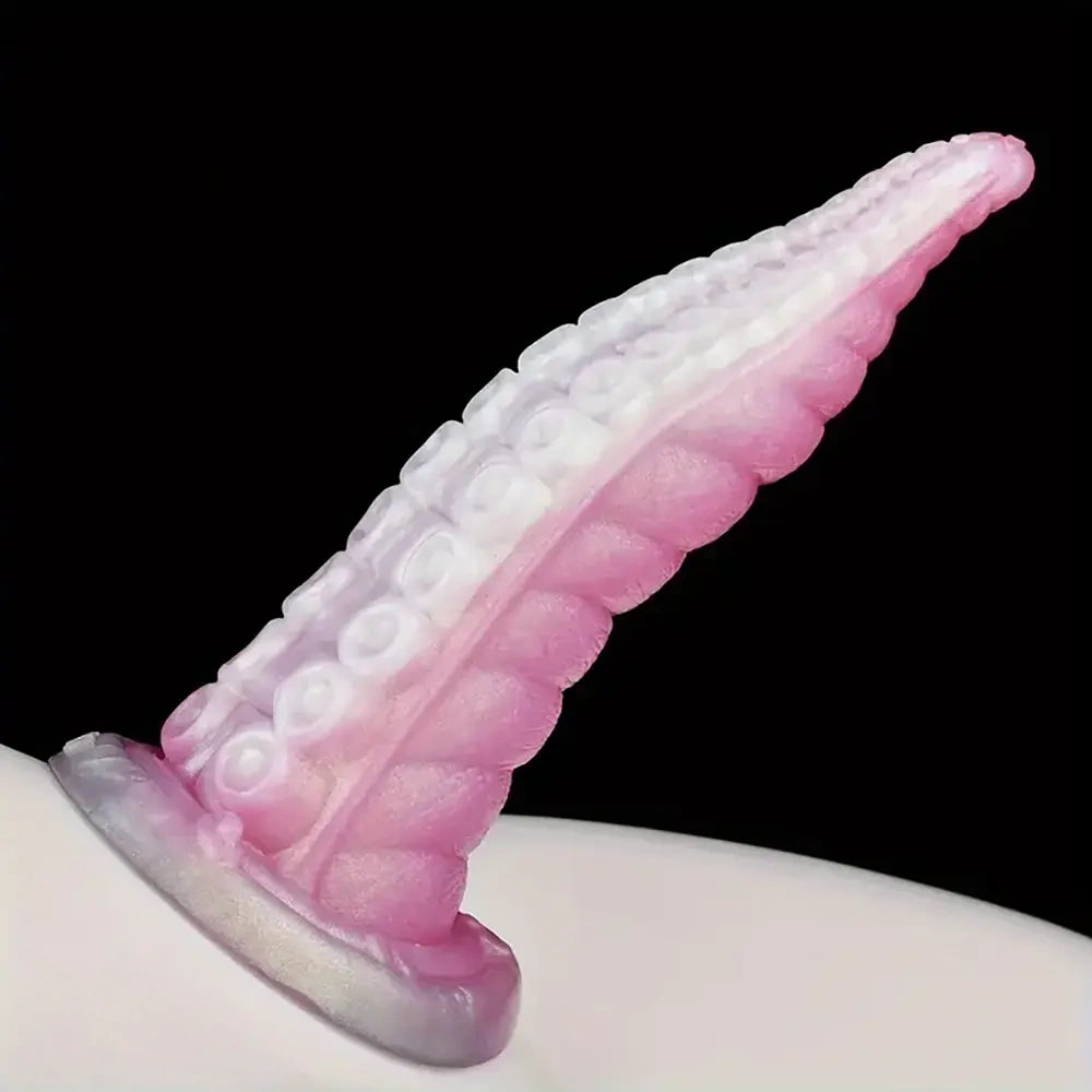7.28in 9.05in Fantasy Animal Octopus Tentacle Anal Hands-Free Dildo