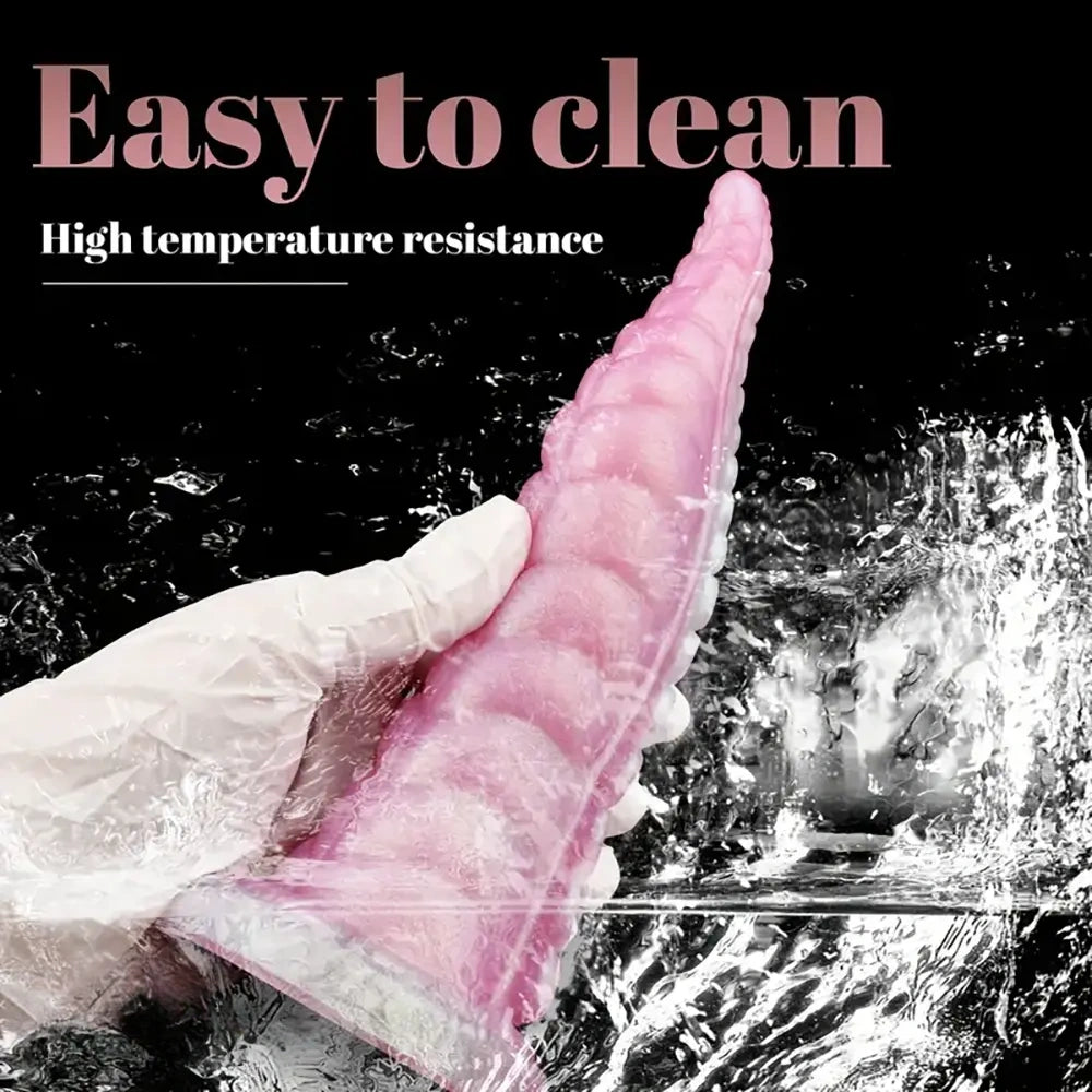 7.28in 9.05in Fantasy Animal Octopus Tentacle Anal Hands-Free Dildo