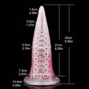 7.28in 9.05in Fantasy Animal Octopus Tentacle Anal Hands-Free Dildo