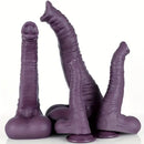 7.28in 9.25in 11.22in 14.17in Elephant Trunk Silicone Soft Large Animal Real Dildo