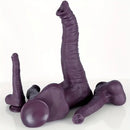 7.28in 9.25in 11.22in 14.17in Elephant Trunk Silicone Soft Large Animal Real Dildo