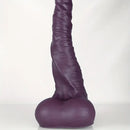 7.28in 9.25in 11.22in 14.17in Elephant Trunk Silicone Soft Large Animal Real Dildo