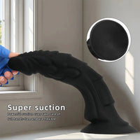 7.28in 9.25in 11.41in 13.38in Dragon Monster Fantasy Large Silicone Dildo