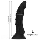 7.28in 9.25in 11.41in 13.38in Dragon Monster Fantasy Large Silicone Dildo