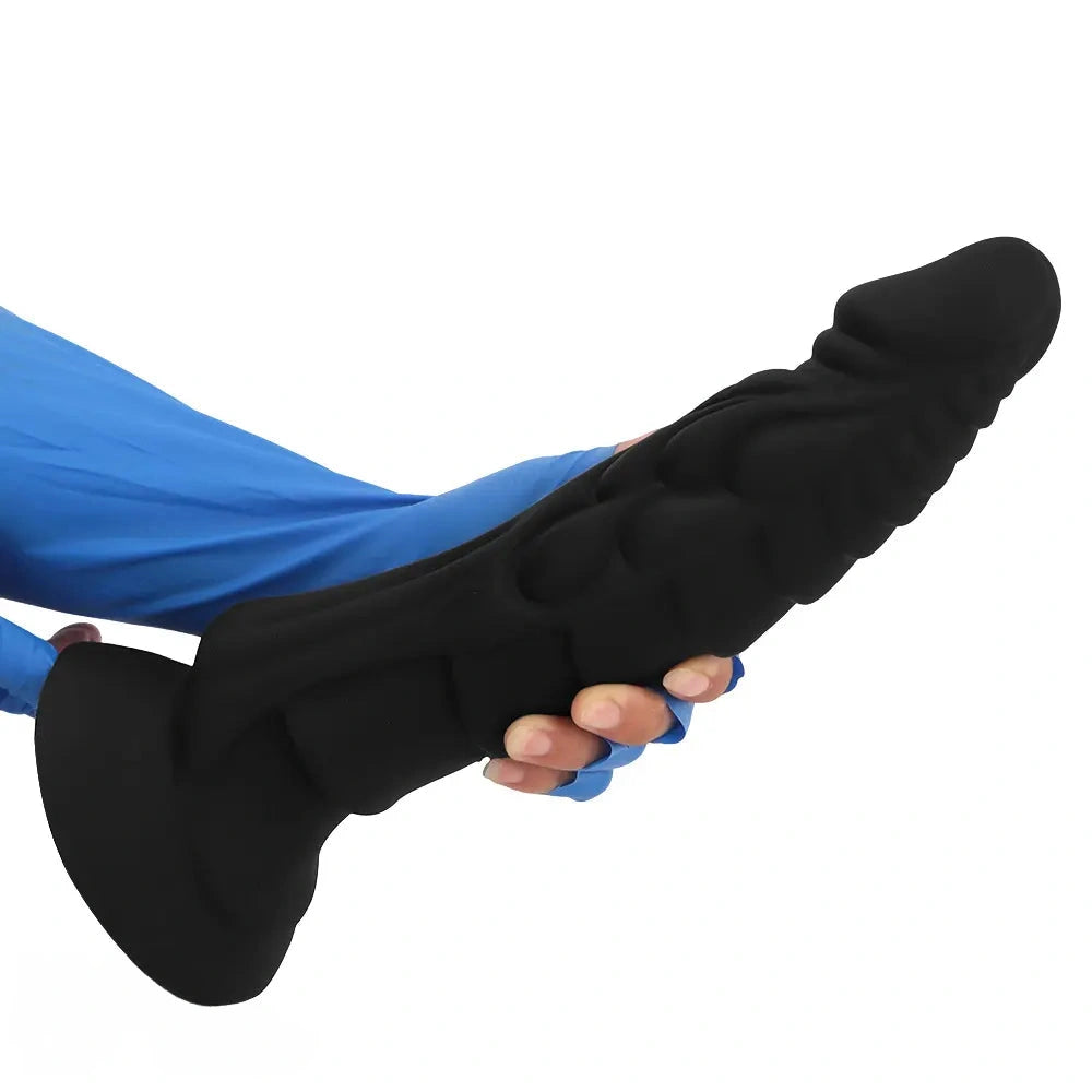 7.28in 9.25in 11.41in 13.38in Dragon Monster Fantasy Large Silicone Dildo