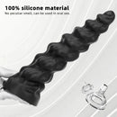 7.28in 9.44in 11.61in Black Big Fantasy Odd Silicone Soft Dildo For Women