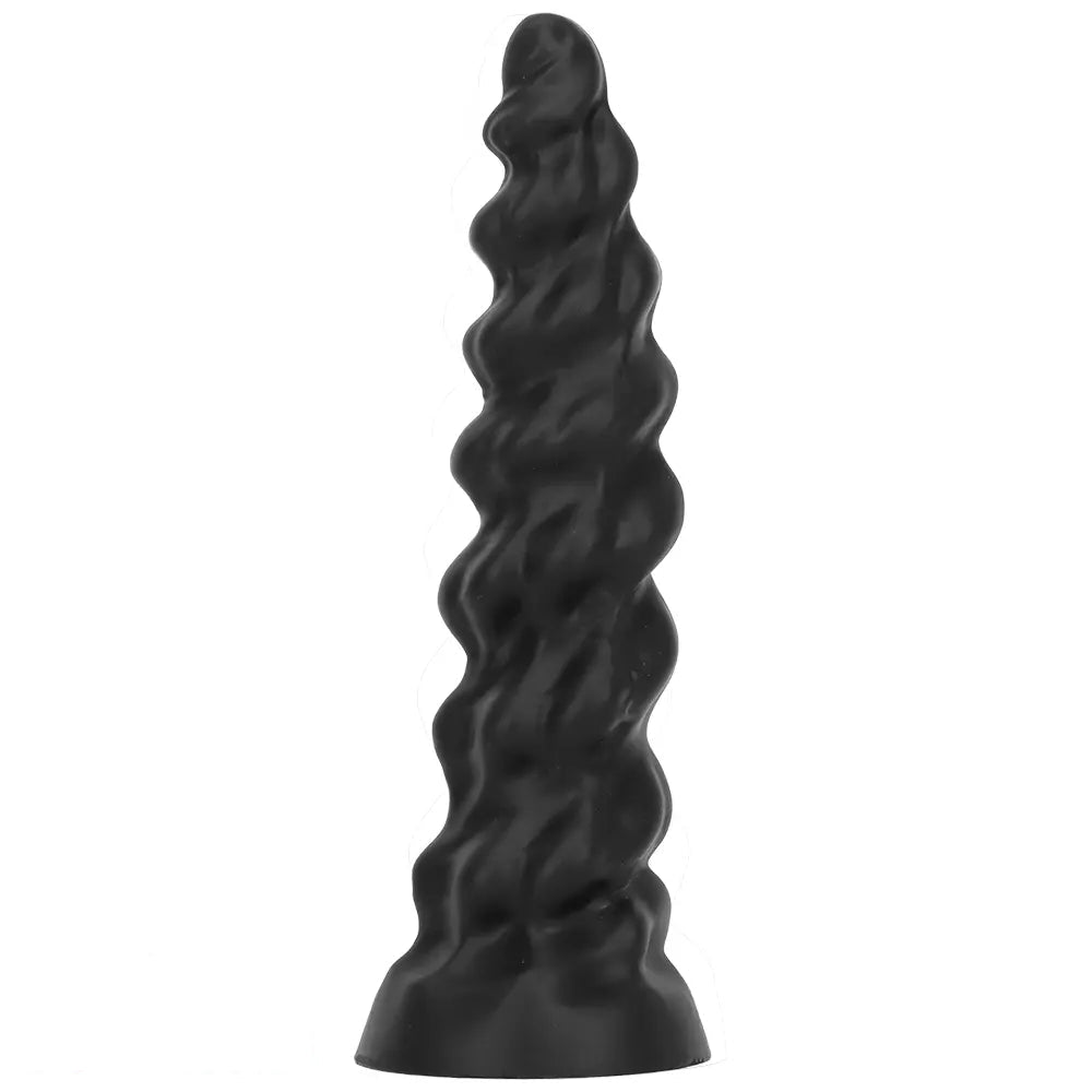 7.28in 9.44in 11.61in Black Big Fantasy Odd Silicone Soft Dildo For Women