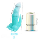 7.28in 9.44in Dinosaur Luminous Monster Soft Silicone Female Dildo