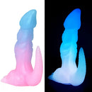 7.28in 9.44in Dinosaur Luminous Monster Soft Silicone Female Dildo