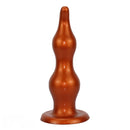 7.28in 9.84in 11.81in Silicone Soft Anal Plug Dildo Clitoris Vaginal Masturbator