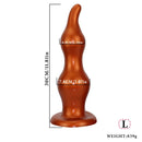 7.28in 9.84in 11.81in Silicone Soft Anal Plug Dildo Clitoris Vaginal Masturbator
