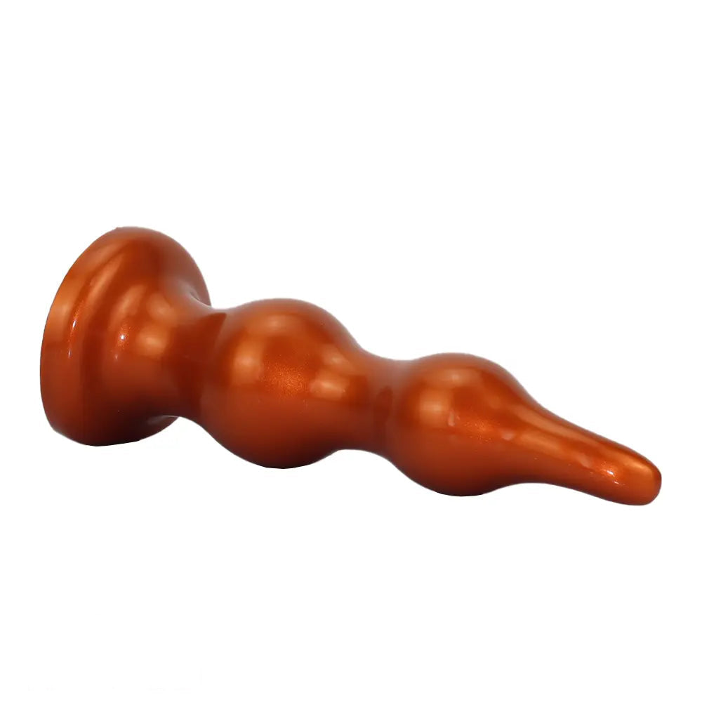 7.28in 9.84in 11.81in Silicone Soft Anal Plug Dildo Clitoris Vaginal Masturbator