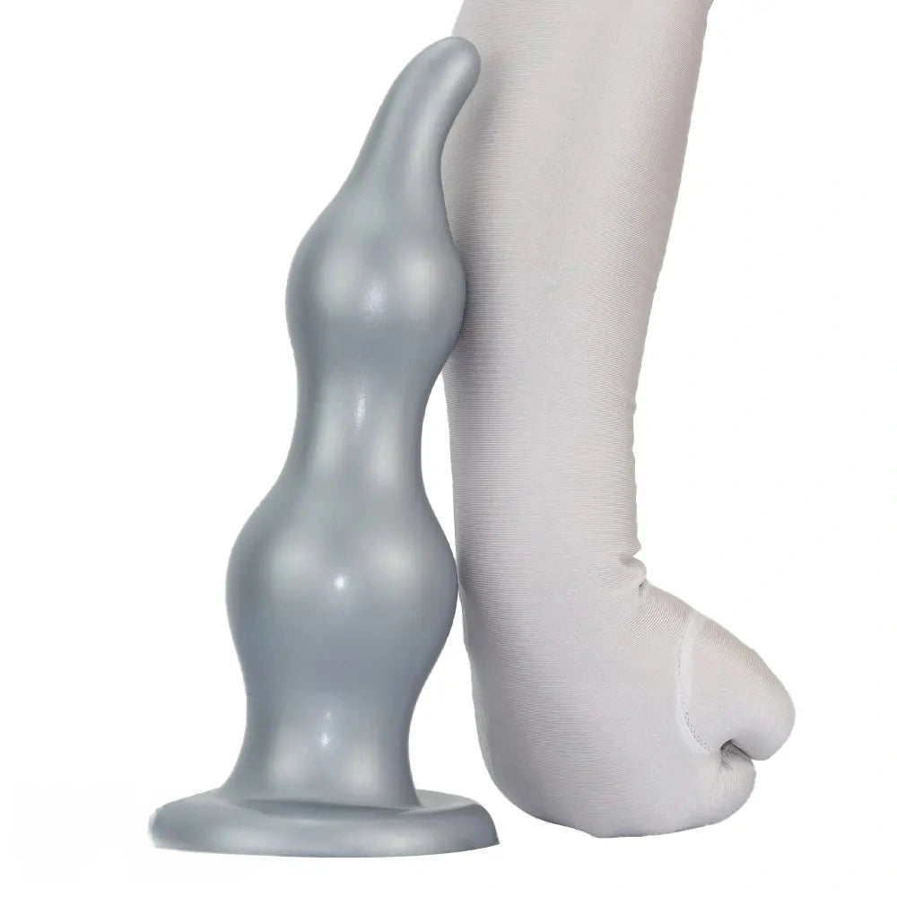 7.28in 9.84in 11.81in Silicone Soft Anal Plug Dildo Clitoris Vaginal Masturbator