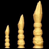 7.28in 9.84in 13.38in Premium Silicone Soft Fist Hands Big Sex Dildo