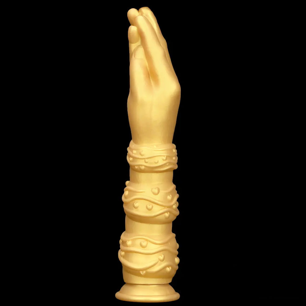 7.28in 9.84in 13.38in Premium Silicone Soft Fist Hands Big Sex Dildo