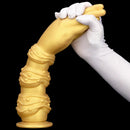 7.28in 9.84in 13.38in Premium Silicone Soft Fist Hands Big Sex Dildo